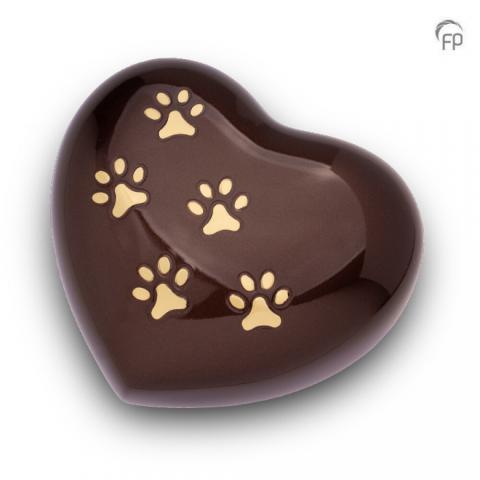 Messing dierenurn HUH012